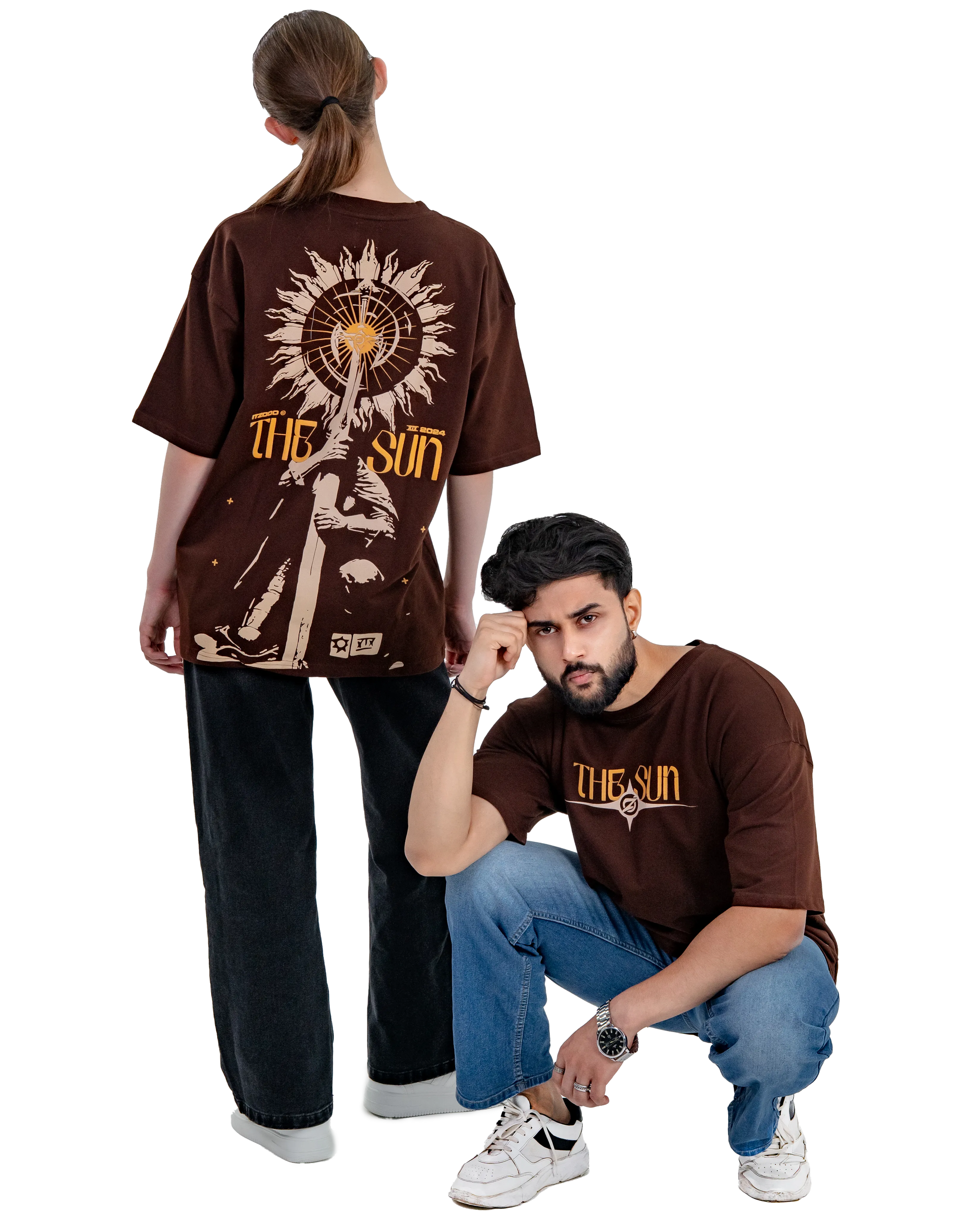 The Sun - Unisex Oversized Fit Tee